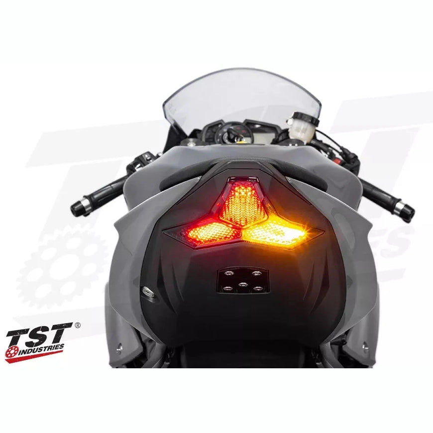 Luz trasera TST para Kawasaki ZX6R 2019+