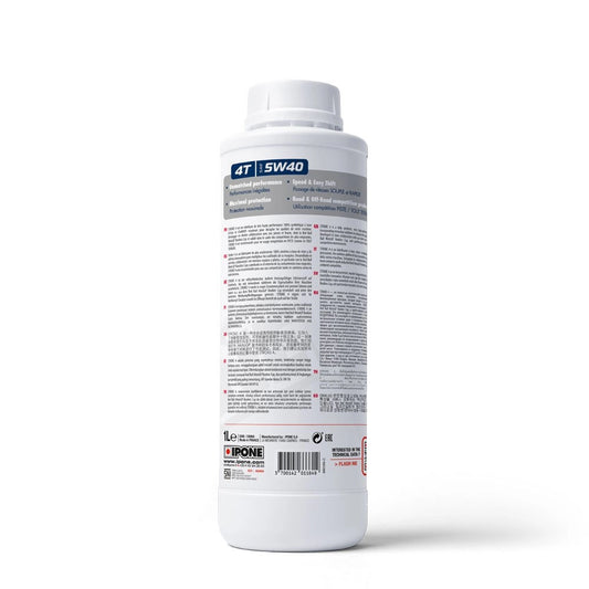 ACEITE DE MOTO STROKE 4 RACING 5W‑40 1LT