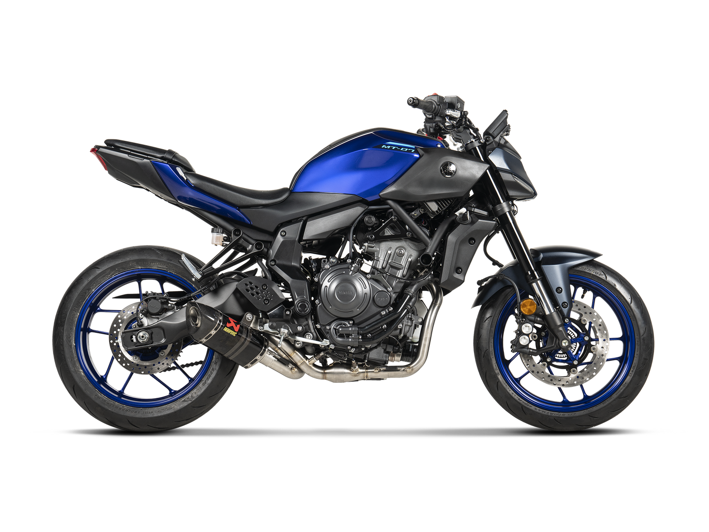 LINEA DE ESCAPE AKRAPOVIC YAMAHA MT-07 / FZ-07 / R7 / XSR700 2014-2026 INOX RACING