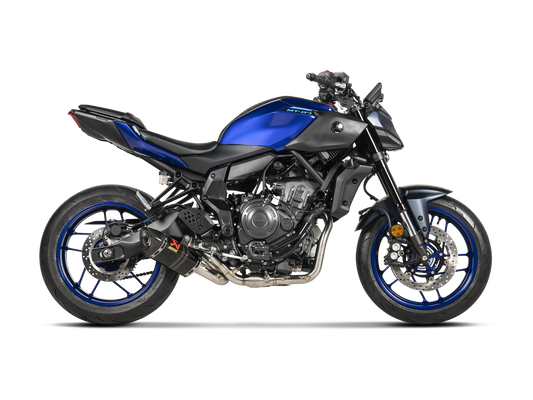 LINEA DE ESCAPE AKRAPOVIC YAMAHA MT-07 / FZ-07 / R7 / XSR700 2014-2026 INOX RACING