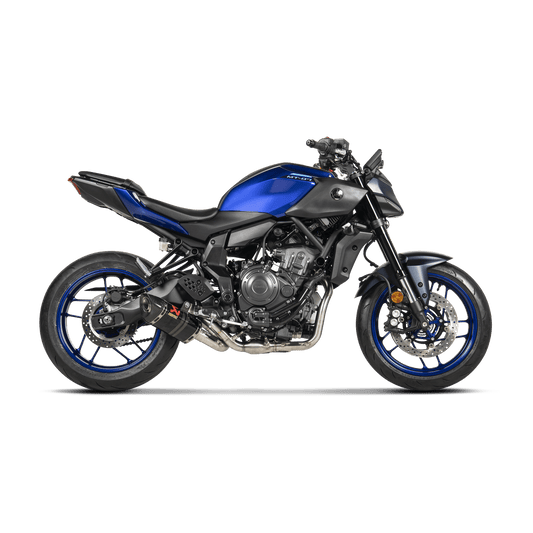 LINEA DE ESCAPE AKRAPOVIC YAMAHA MT-07 / FZ-07 / R7 / XSR700 2014-2026 INOX RACING