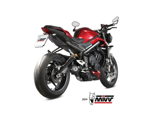 FULL SYSTEM MIVV TRIUMPH STREET TRIPLE 765 R / RS 2023+