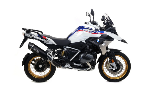 ESCAPE MAXI RACE TECH ARROW ALUMINIO OSCURO BMW R 1200 GS / ADVENTURE 2017-18