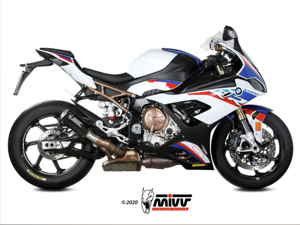 ESCAPE MIVV SPORT MK3 CARBON PARA BMW S 1000 RR 2019-2024