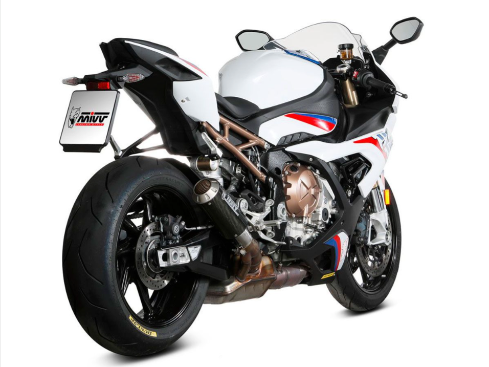 ESCAPE MIVV SPORT MK3 CARBON PARA BMW S 1000 RR 2019-2024