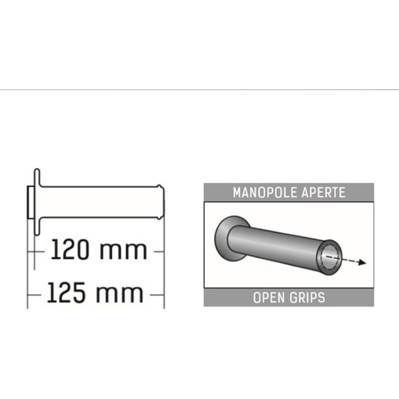 Puños Dominó, Universales De Moto