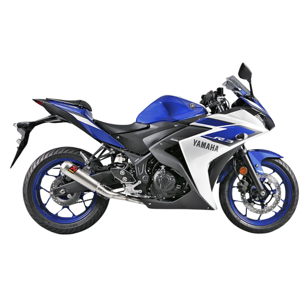 Escape completo AKRAPOVIC YAMAHA R3 2015-2020 RACING