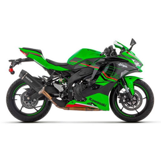 ESCAPE ARROW INDY RACE EVO DARK ALUMINIO CARBONO KAWASAKI ZX-4R