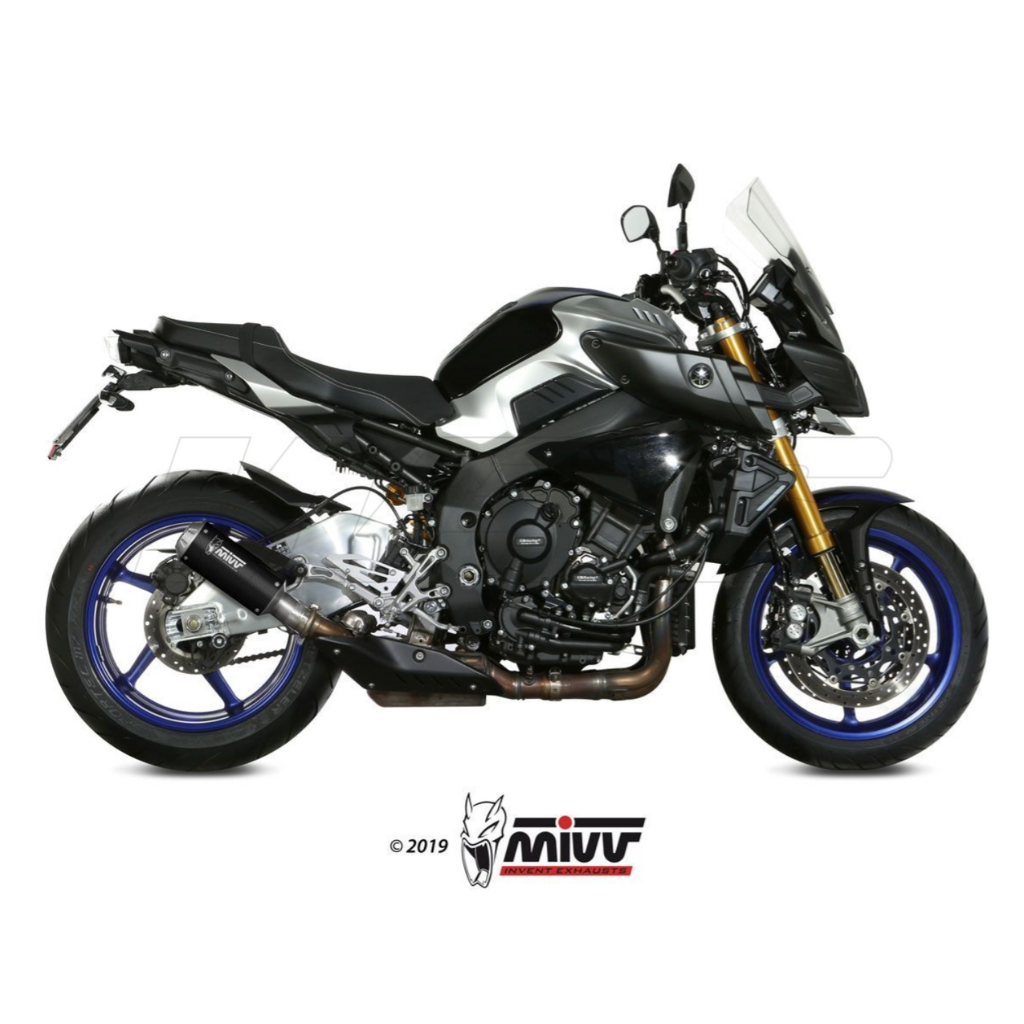 ESCAPE MIVV MK3 GLOSSY CARBON YAMAHA MT-10 2016-2022