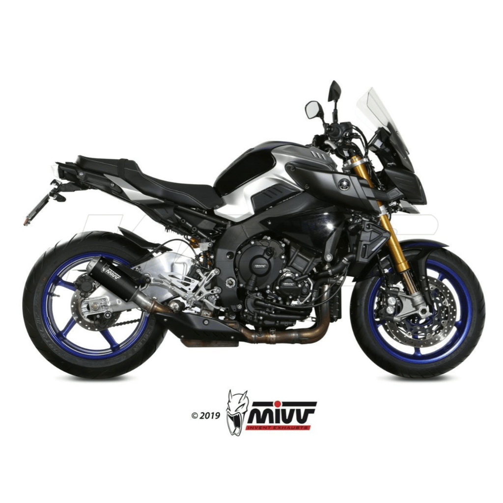 ESCAPE MIVV MK3 GLOSSY CARBON YAMAHA MT-10 2016-2022