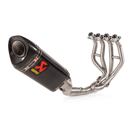 AKRAPOVIC RACING CARBON COMPLETE EXHAUST SYSTEM KAWASAKI NINJA ZX-4R / RR 2023-2025