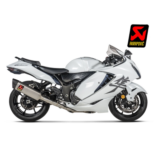 FULL SYSTEM AKRAPOVIC TITANIUM RACING SUZUKI GSX 1300 R HAYABUSA 2021-2024