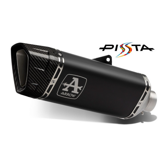 ESCAPE "PISTA" ARROW TITANIO NEGRO BMW S 1000 R / RR 2019-2024
