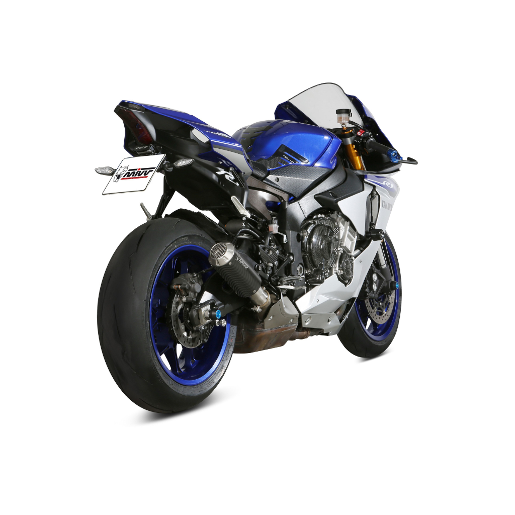 ESCAPE MIVV SLIP-ON M3 CARBONO YAMAHA YZF R1 2015-2024