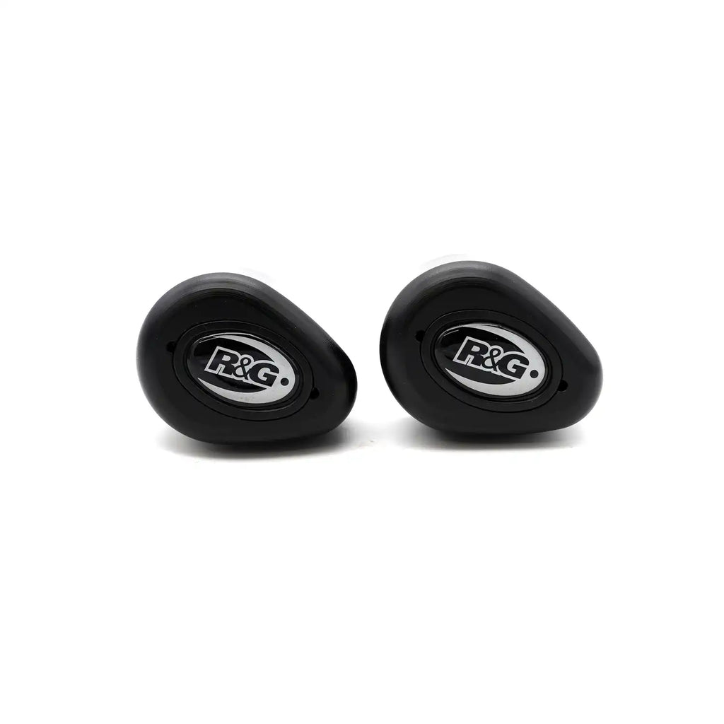 Topes de Caída R&G Aero montados en BMW G310R 2021 protegiendo chasis lateral