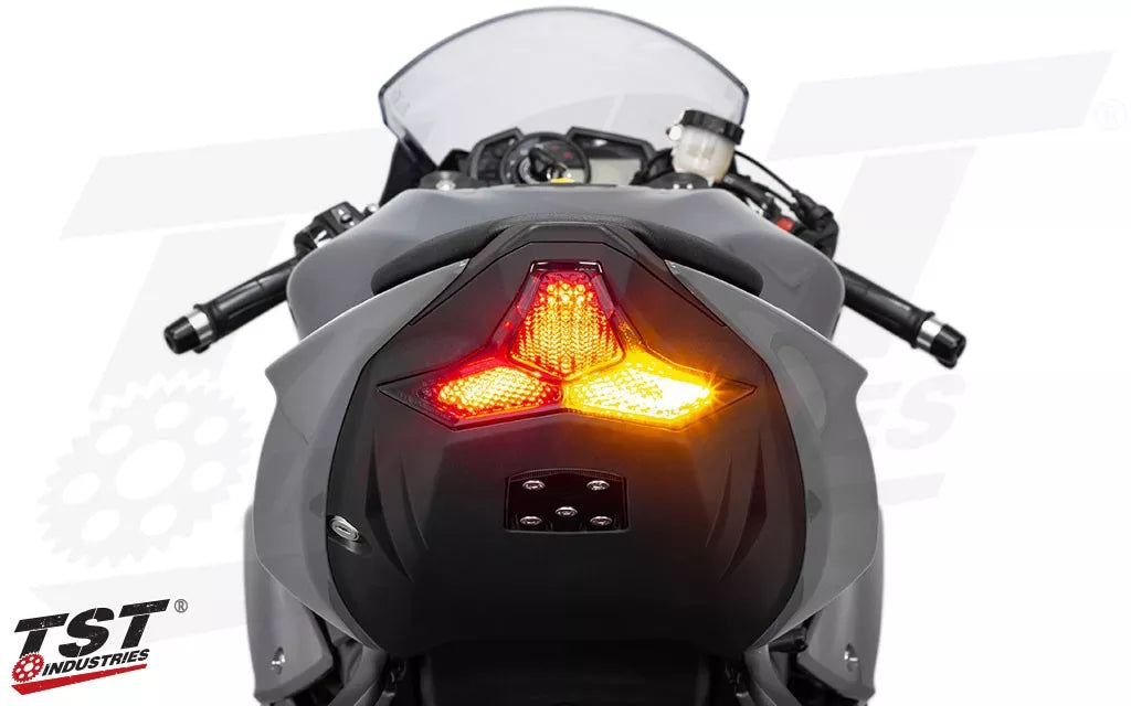 Luz trasera TST para Kawasaki ZX6R 2019+