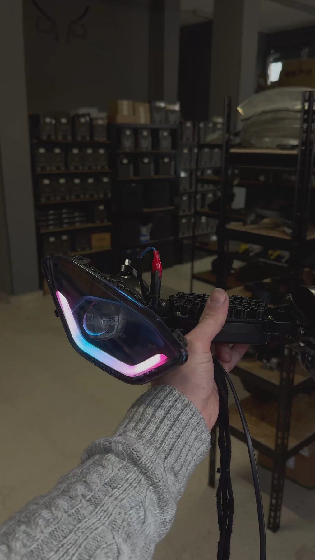 Foco DEMON personalizado para M1000RR