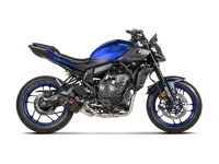 LINEA DE ESCAPE AKRAPOVIC YAMAHA MT-07 / FZ-07 / R7 / XSR700 2014-2026 INOX RACING