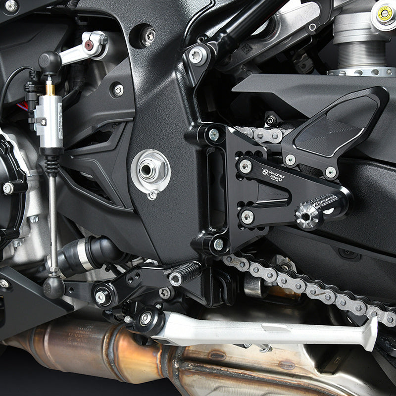 Estriberas Bonamici Racing ajustables - BMW S 1000 RR - M 1000 RR - S100 R - M 1000 R 2021 - 2025