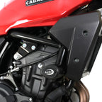 Slider R&G Aero negro para MT-07 vista inferior chasis