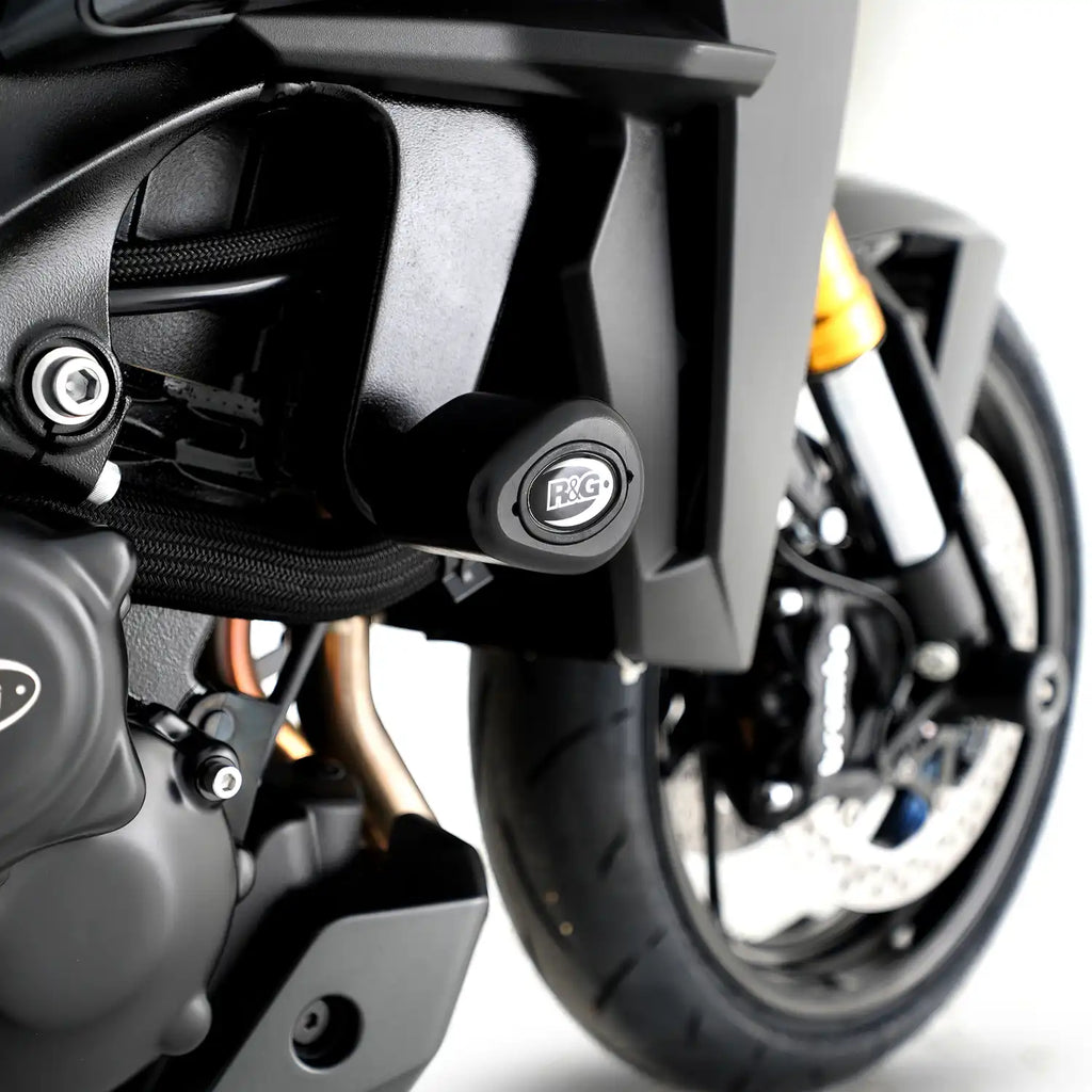 Par de Topes de Caída R&G Aero Negro para Suzuki GSX-S1000 2015-2026