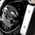 Frame sliders R&G color negro en Z900RS 2022 vista completa moto