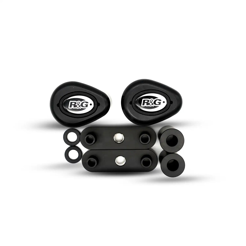 Crash Protector R&G CP0571BL negro sobre fondo blanco vista producto
