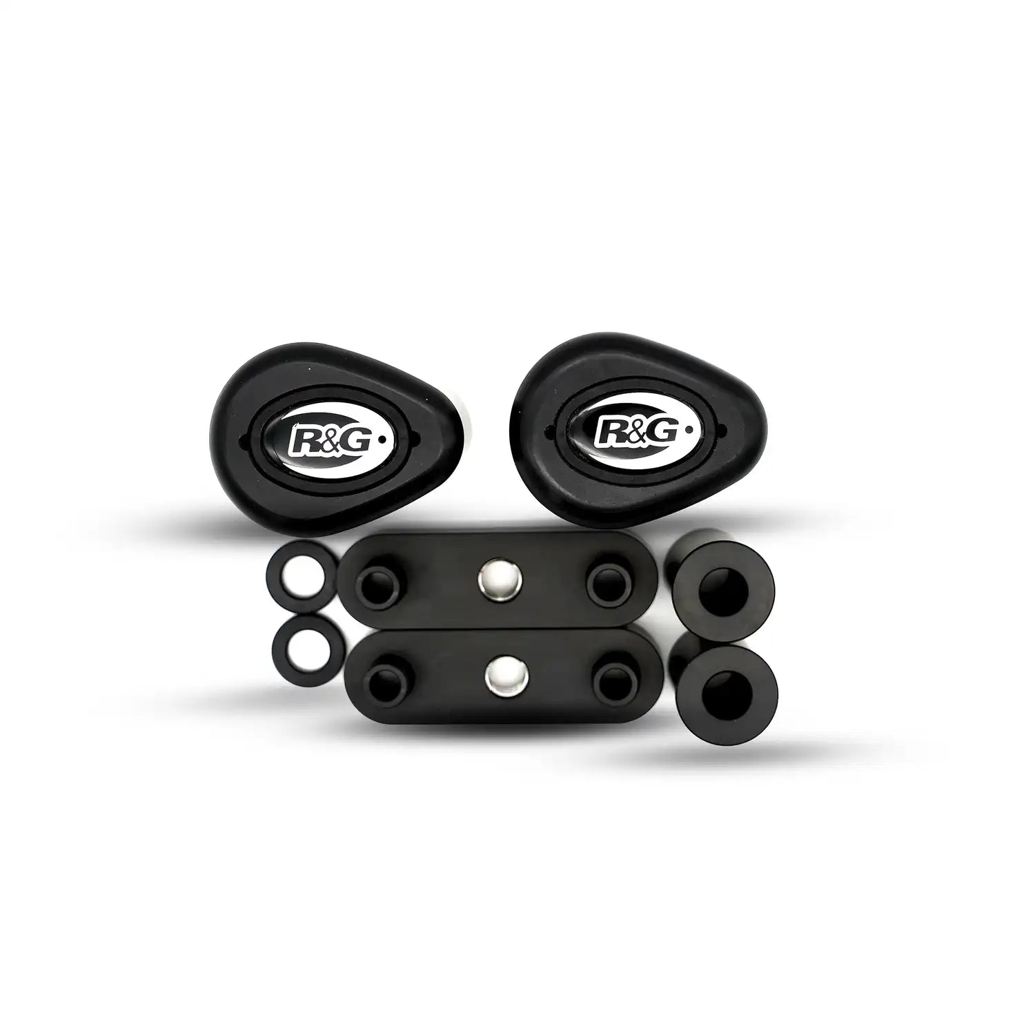 Crash Protector R&G CP0571BL negro sobre fondo blanco vista producto