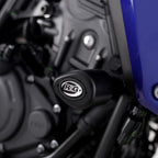 Kit completo Topes de Caída R&G CP0599BL para Yamaha Ténéré 700 Rally con tornillería