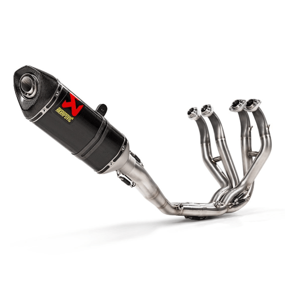 FULL SYSTEM DE CARBONO AKRAPOVIC KAWASAKI ZX-6R 2023-2025