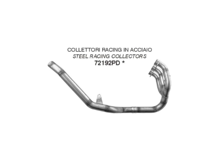 LINEA DE ESCAPE DE ACERO INOXIDABLE ARROW TRIUMPH TIGER 850 / 900 2020-2023
