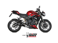 FULL SYSTEM MIVV TRIUMPH STREET TRIPLE 765 R / RS 2023+