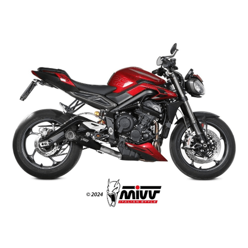 FULL SYSTEM MIVV TRIUMPH STREET TRIPLE 765 R / RS 2023+