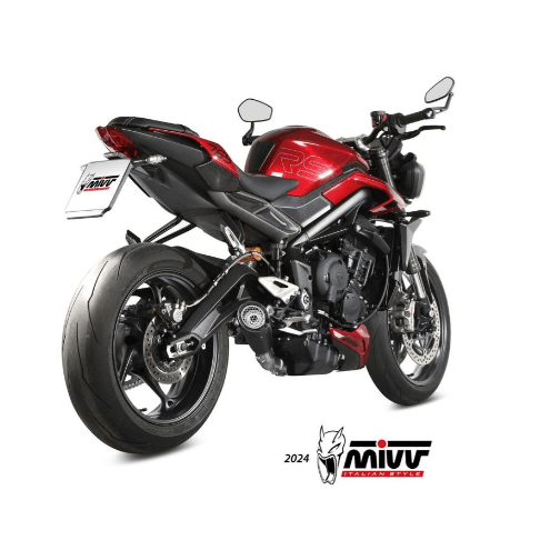 FULL SYSTEM MIVV TRIUMPH STREET TRIPLE 765 R / RS 2023+