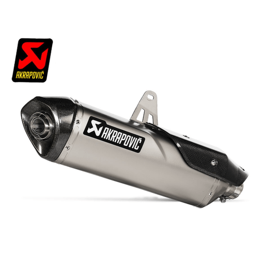 SLIP ON AKRAPOVIC TITANIUM CARBON TRIUMPH TIGER 900 2020-2024