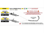 Colectores Racing de Acero Inoxidable Arrow Voge Valico 800 Dsx Rally 2025
