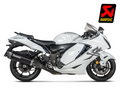 ESCAPE SLIP-ON AKRAPOVIC NEGRO TITANIO SUZUKI GSX 1300 R HAYABUSA 2021-2024