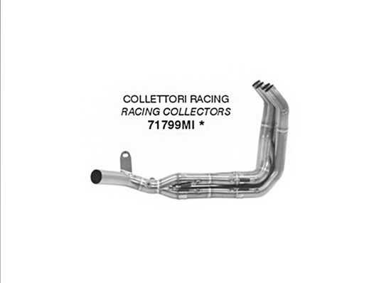 LINEA DE ESCAPE ARROW INOXIDABLE KAWASAKI Z 900 2025