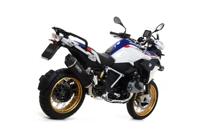 Escape Maxi Race Tech Arrow Aluminio Oscuro BMW R 1200 Gs / Adventure 2017-18