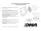 Filtro de Aire de Algodón DNA Aprilia RS 457 Racing 2024-2025