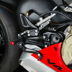 Estriberas Bonamici Racing ajustables Ducati Panigale V4 - V4S - V4R 2018 - 2024