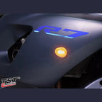 Intermitentes LED delanteros empotrables TST HALO-GTR para Yamaha YZF-R7 2022+ / R3