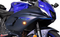 Intermitentes LED delanteros empotrables TST HALO-GTR para Yamaha YZF-R7 2022+ / R3
