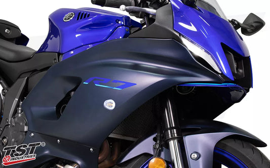 Intermitentes LED delanteros empotrables TST HALO-GTR para Yamaha YZF-R7 2022+ / R3