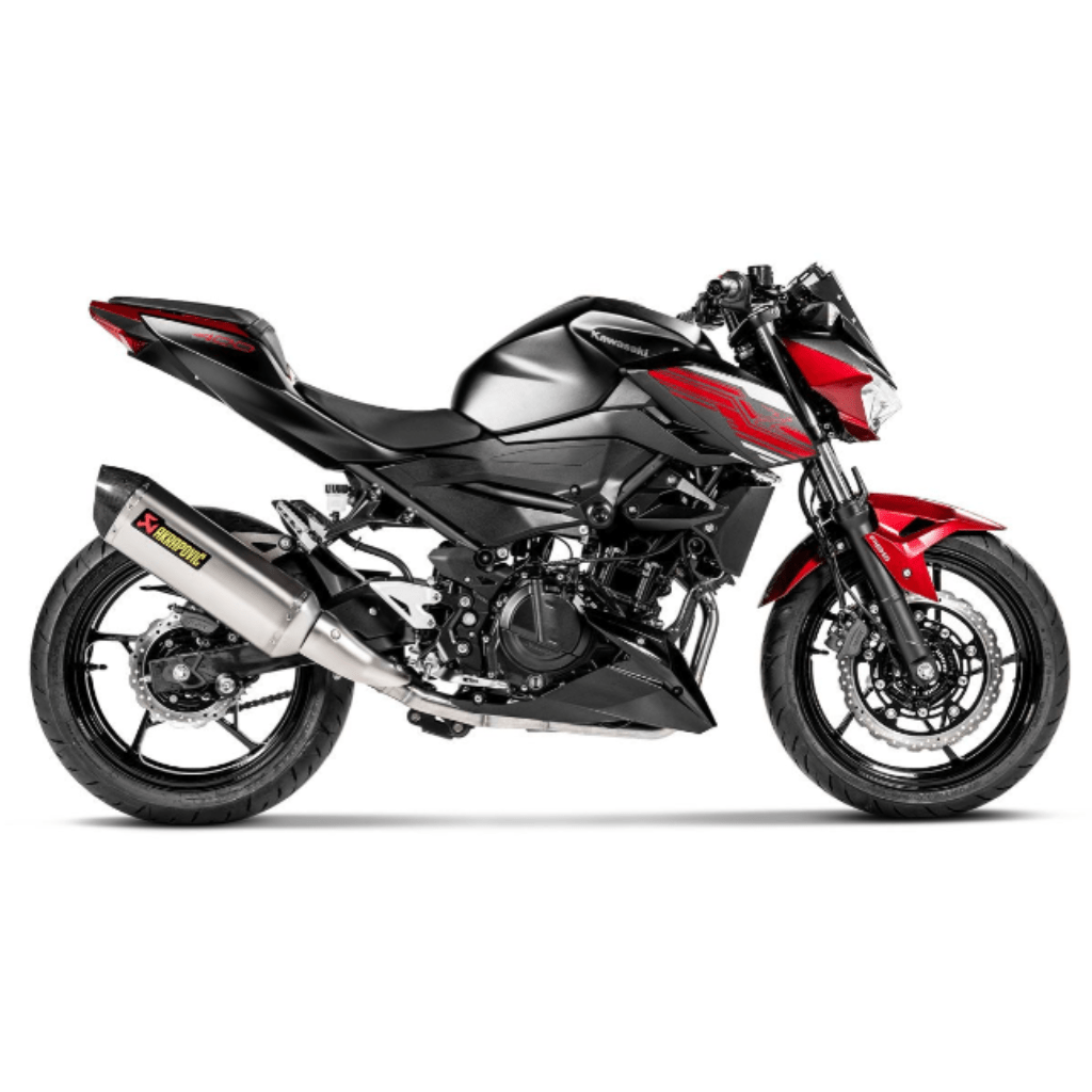 COLECTORES AKRAPOVIC INOX KAWASAKI Z / NINJA 400 2019-2025