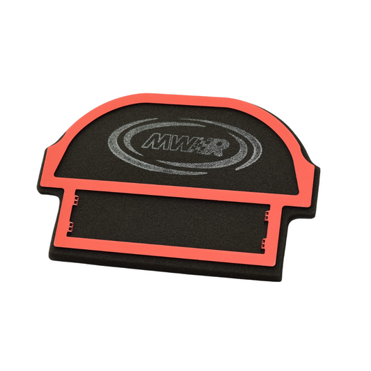 Filtro de aire MWR Performance MV Agusta  F3 675/800 → ’12/’25 , SuperVeloce 800 , Brutale 675/’800 + Euro4 → ’12/’25 , Stradale 800 +Euro4 → ’12/’25 , Rivale 800 + Euro4 → ’12/’25 , Dragster 800 +Euro4 → ’12/’25 , Turismo Veloce 800 → ’12/’25