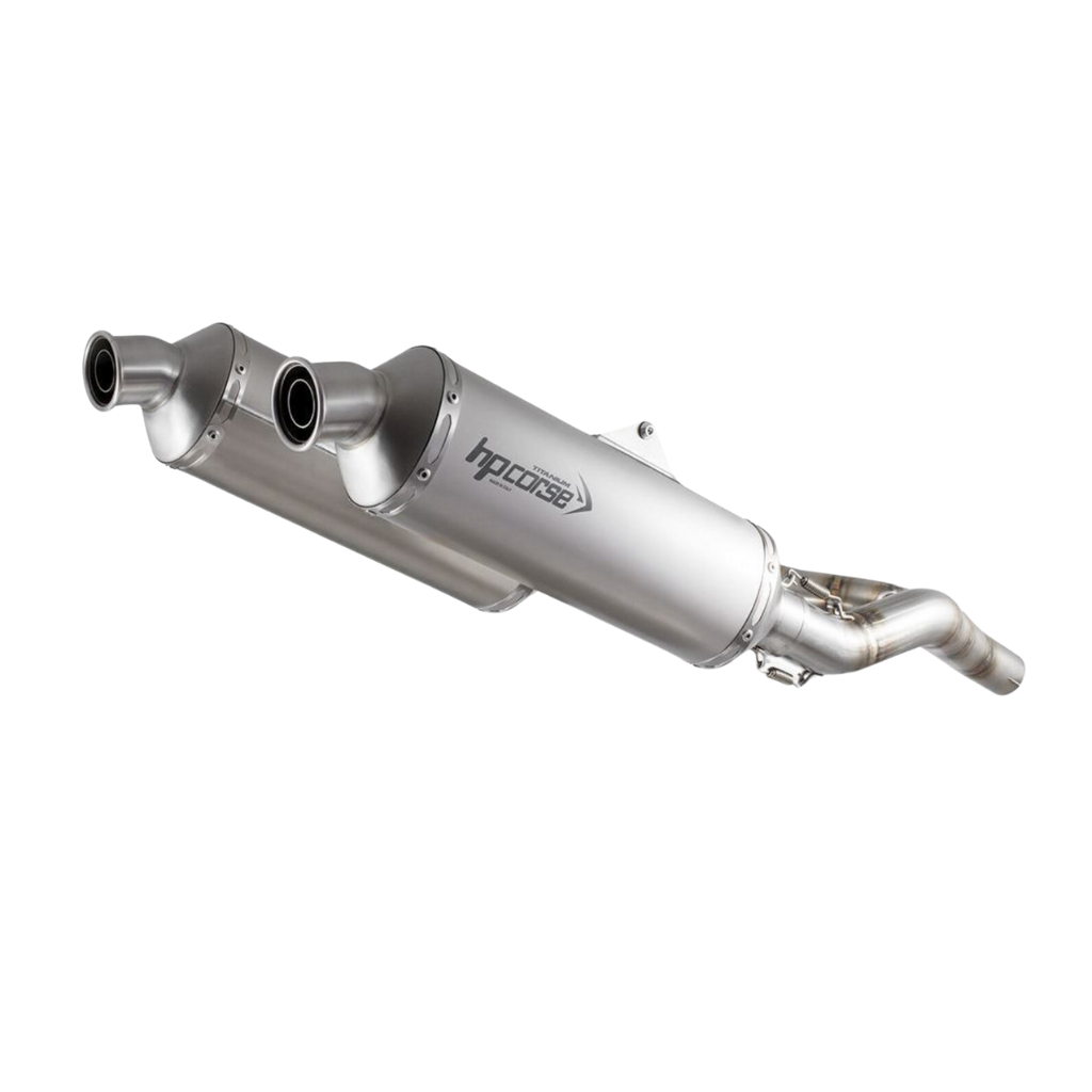 HP CORSE PAIR OF SP-1 TITANIUM EXHAUST SILENCERS KTM ADVENTURE 950