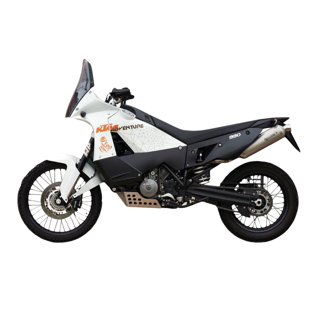 HP CORSE PAIR OF SP-1 TITANIUM EXHAUST SILENCERS KTM ADVENTURE 950