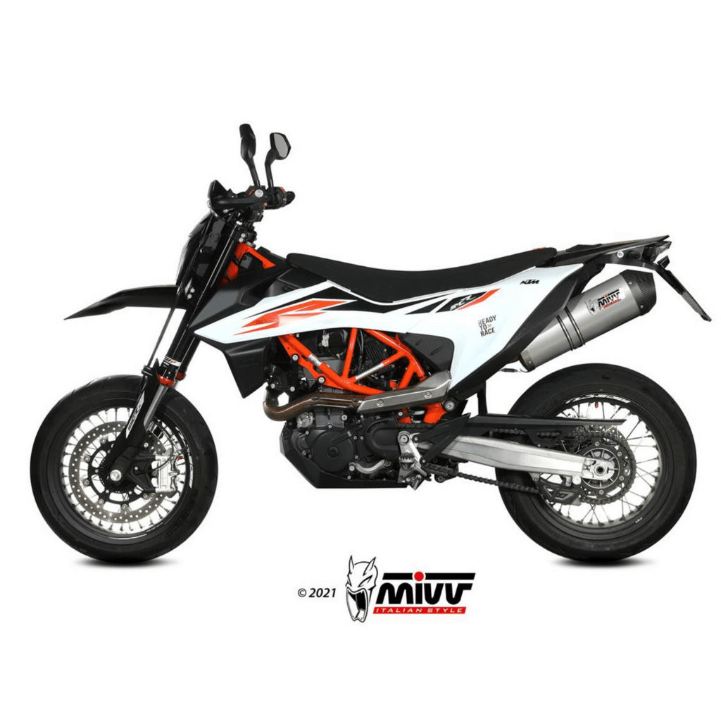 MIVV OVAL TITANIUM CARBON SLIP ON KTM 690