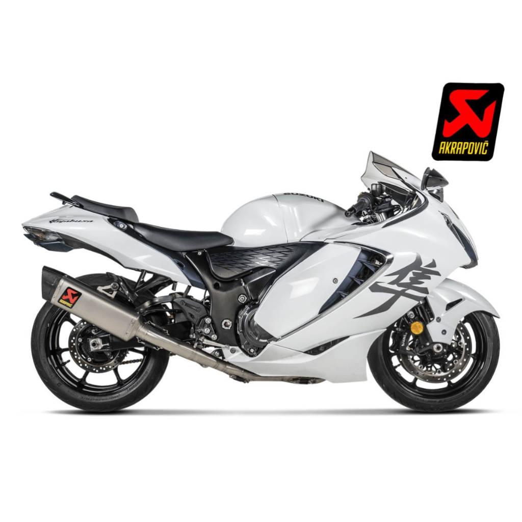 FULL SYSTEM AKRAPOVIC TITANIUM RACING SUZUKI GSX 1300 R HAYABUSA 2021-2024